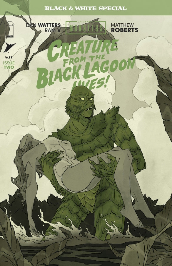 Universal Monsters: Creature from the Black Lagoon Lives! Black & White Special #2
