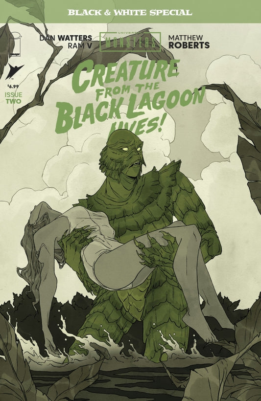Universal Monsters: Creature from the Black Lagoon Lives! Black & White Special #2