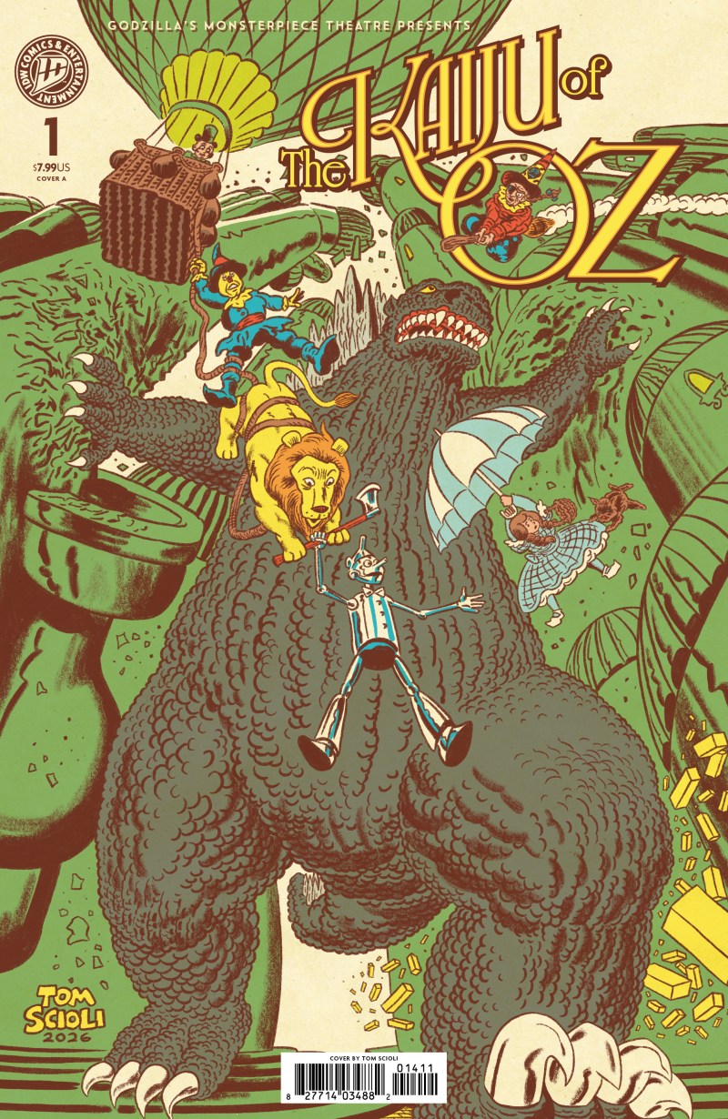 Godzilla's Monsterpiece Theatre Presents: The Kaiju of Oz #1 Cove A