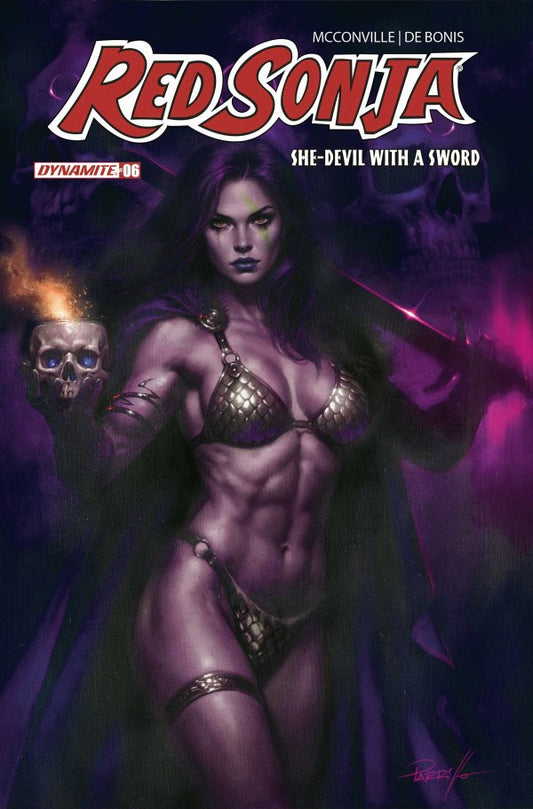 Red Sonja: She-Devil with a Sword #6 Cover L Lucio Parrillo Ultraviolet Variant