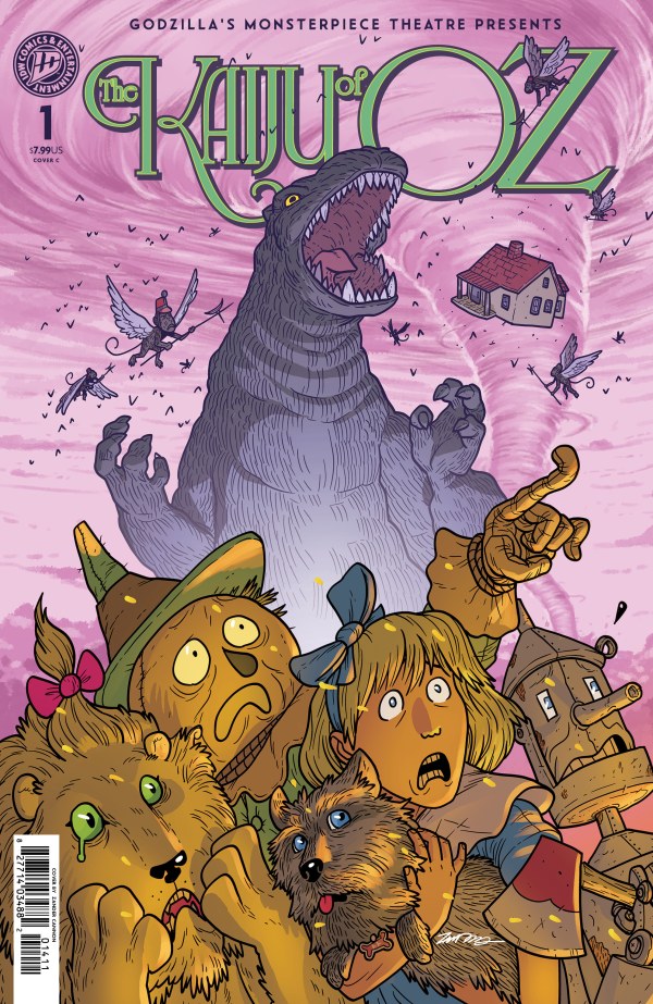 Godzilla's Monsterpiece Theatre Presents: The Kaiju of Oz #1 Cover C Zander Cannon Variant