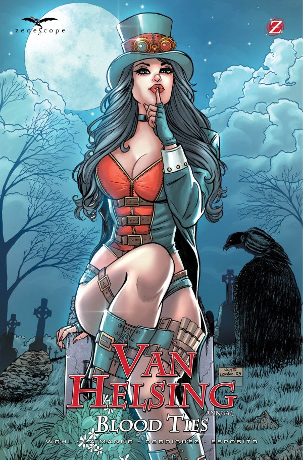 Van Helsing Annual 2026: Blood Ties #1 Cover B Jyn Leonard Variant